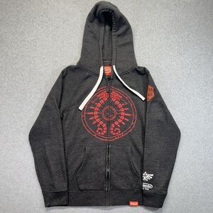 Official Nintendo Seal Legend of Zelda Hoodie Mens Large Gray Full Zip New York